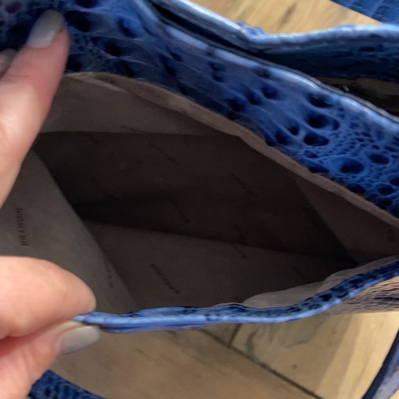 GORGEOUS Cobalt Blue Brahmin handbag - Picture 6 of 9